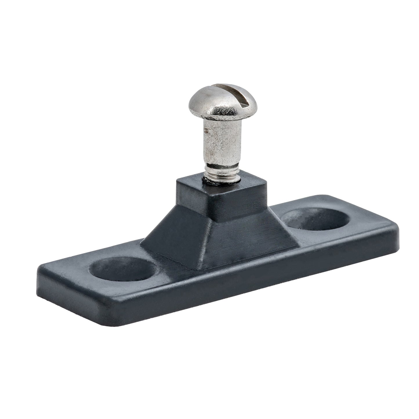7/8" x 2-7/16" Black Nylon Side Mount Deck Hinge