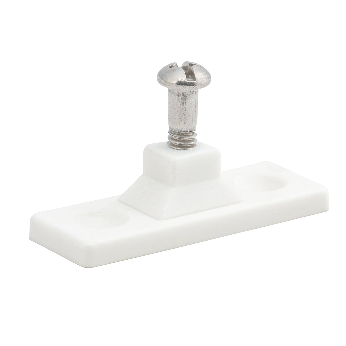 7/8" x 2-7/16" White Nylon Side Mount Deck Hinge