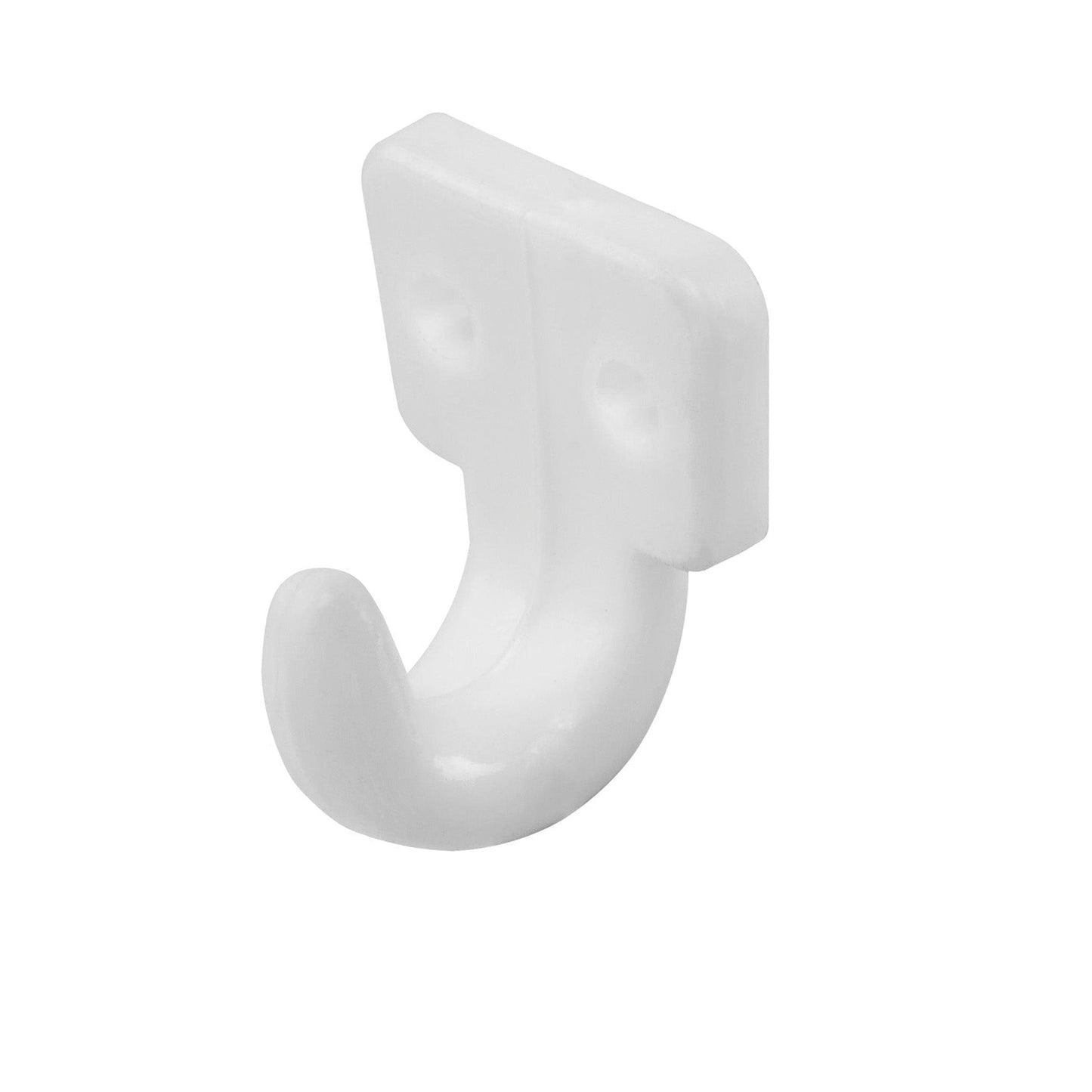 7/16" White Nylon Lash Hook
