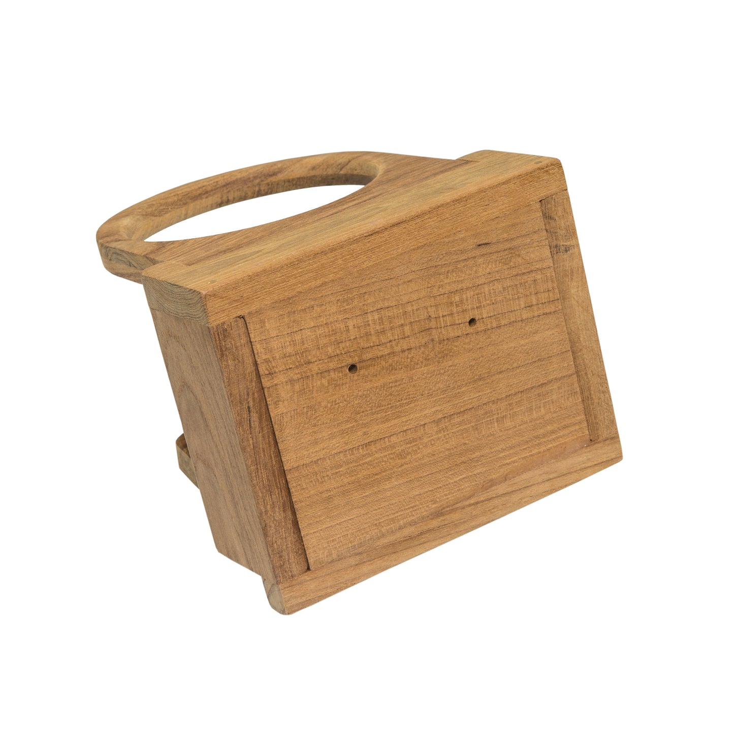 Premium Grade Teak Folding Insulated Drink Holder