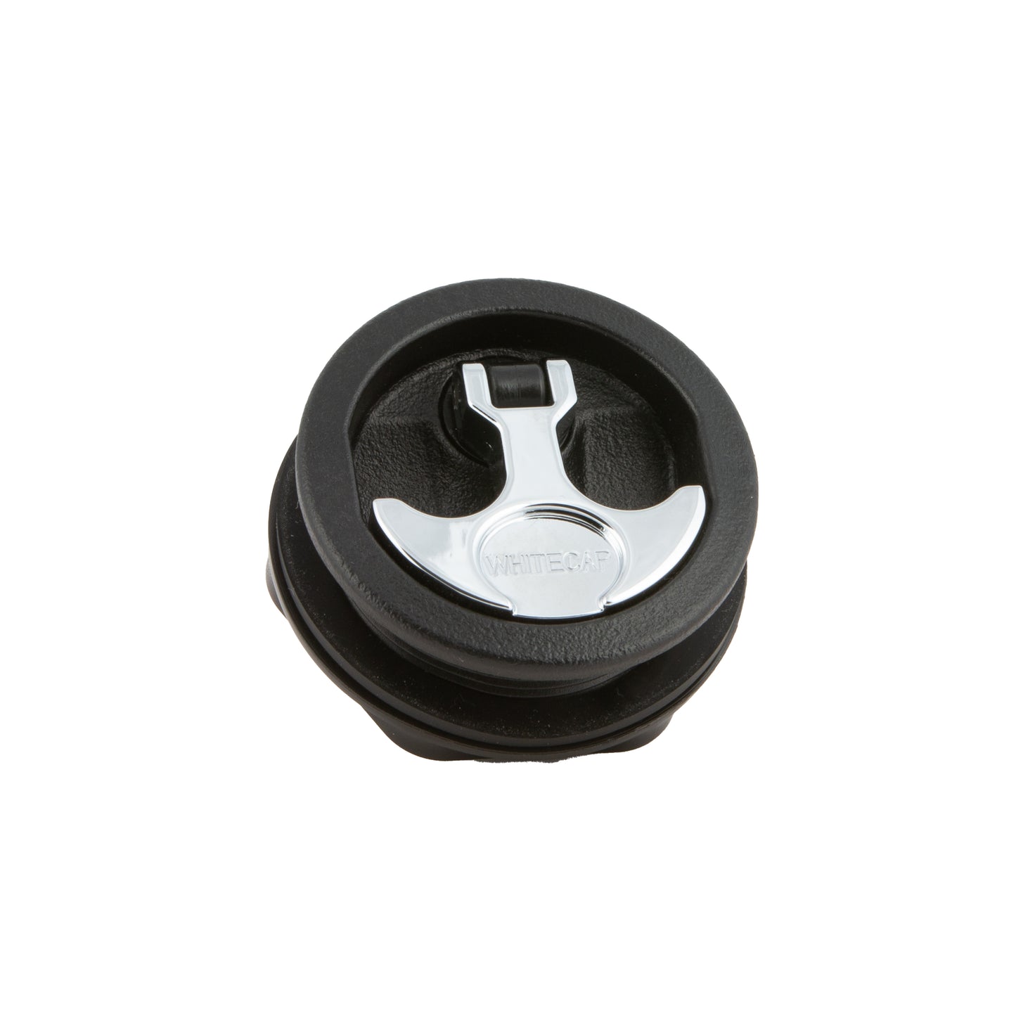 Locking Chrome Plated Zinc Black Nylon T-Style Non-Compression Handle