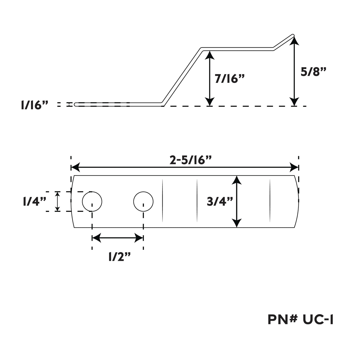 304 Stainless Steel Male Upholstery Clip