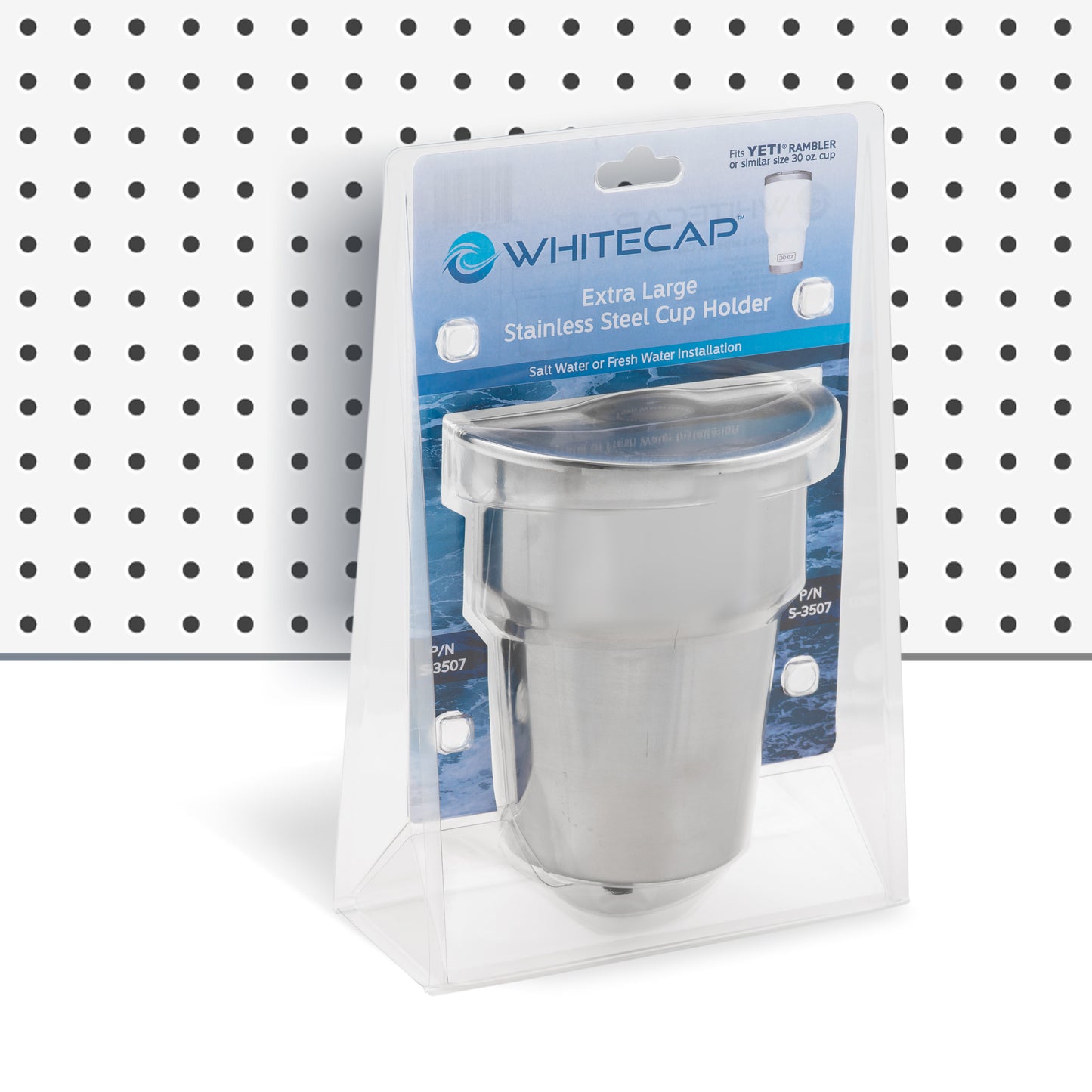 316 Stainless Steel Extra Large Stainless Steel Cupholder