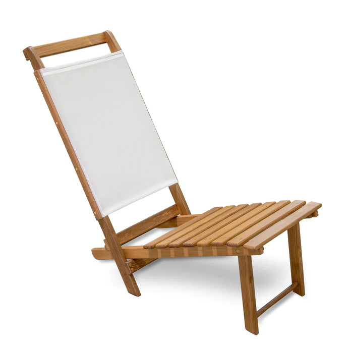 27" Premium Grade Teak Folding Catalina Sand & Beach Chair