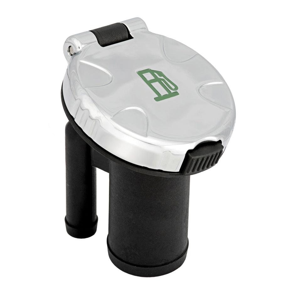30° Chrome/Zinc EPA/CARB Flip Top Pressurized Deck Fill - Diesel