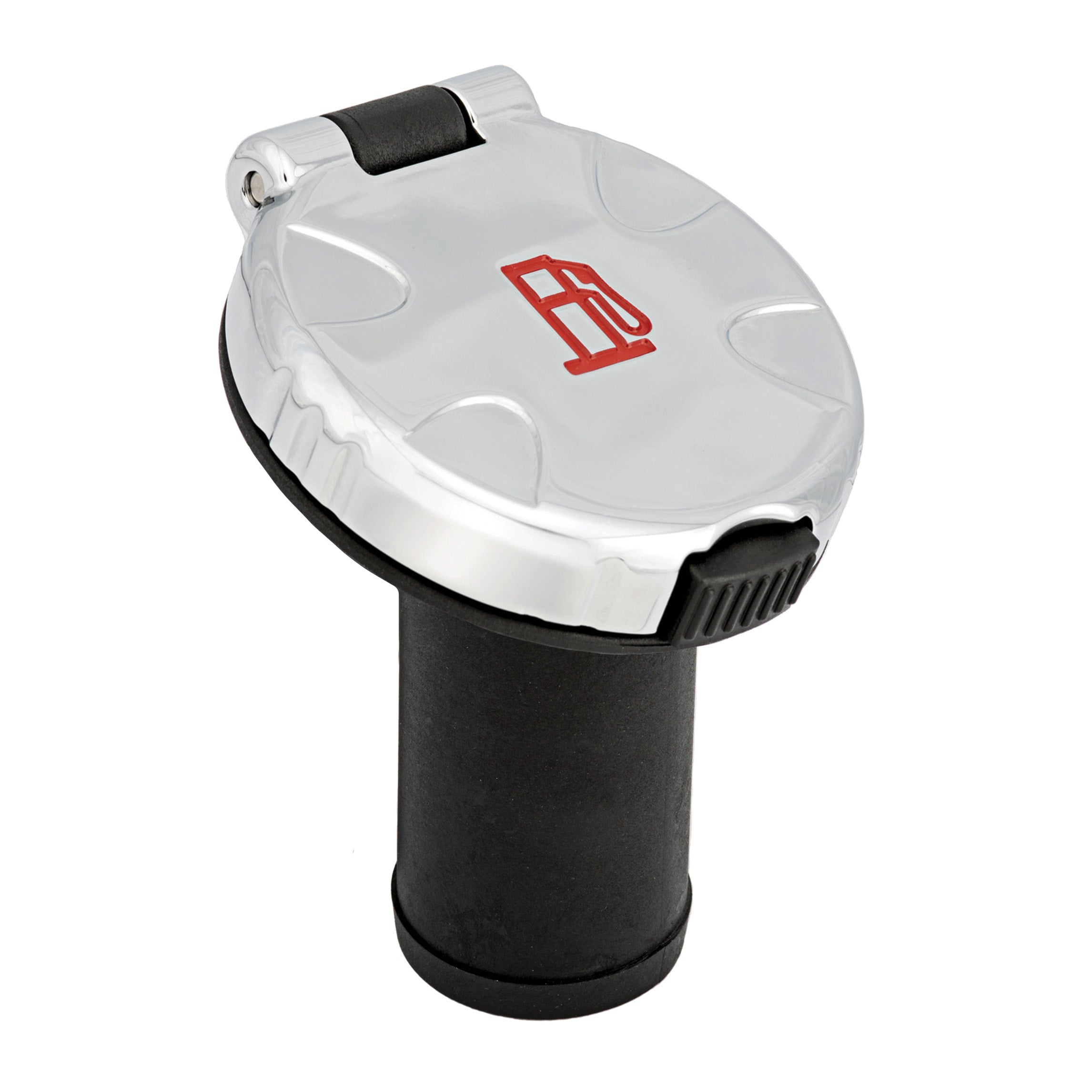 30° Chrome/Zinc EPA/CARB Flip Top Pressurized Deck Fill No Vent Gas