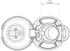 30° Stainless Steel EPA/CARB Sculpted Flip Top Pressurized Deck Fill - Gas