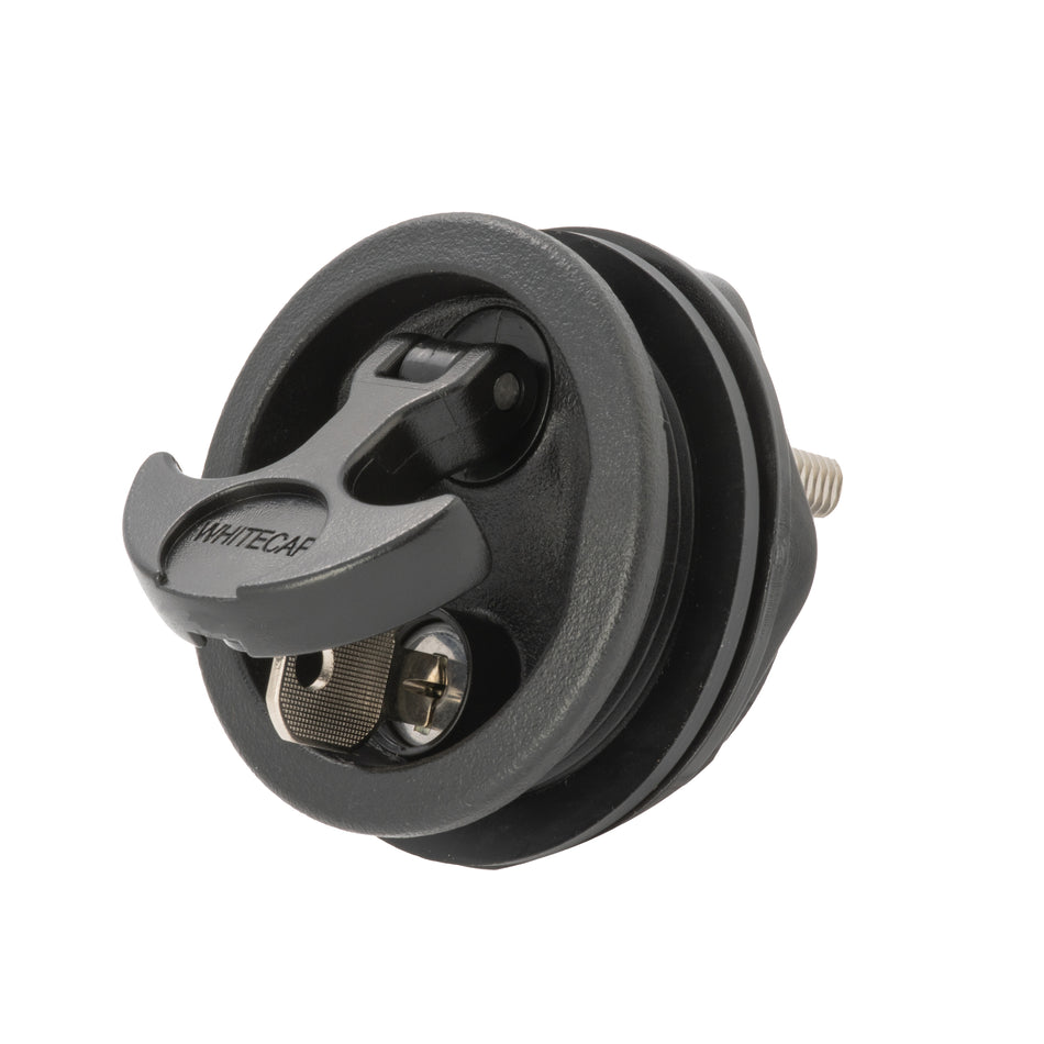3" Black Nylon Locking T-Style Non-Compression Handle