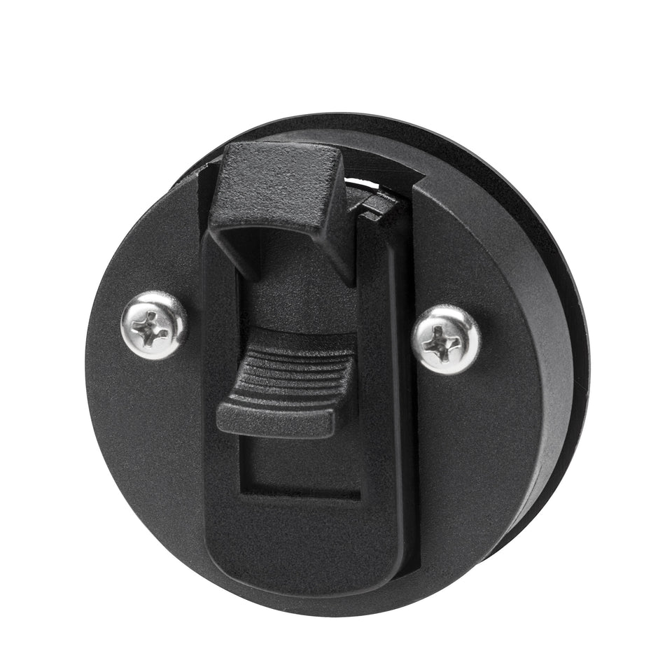 2-3/8" Black Nylon Non-Locking D-Style Slam Latch