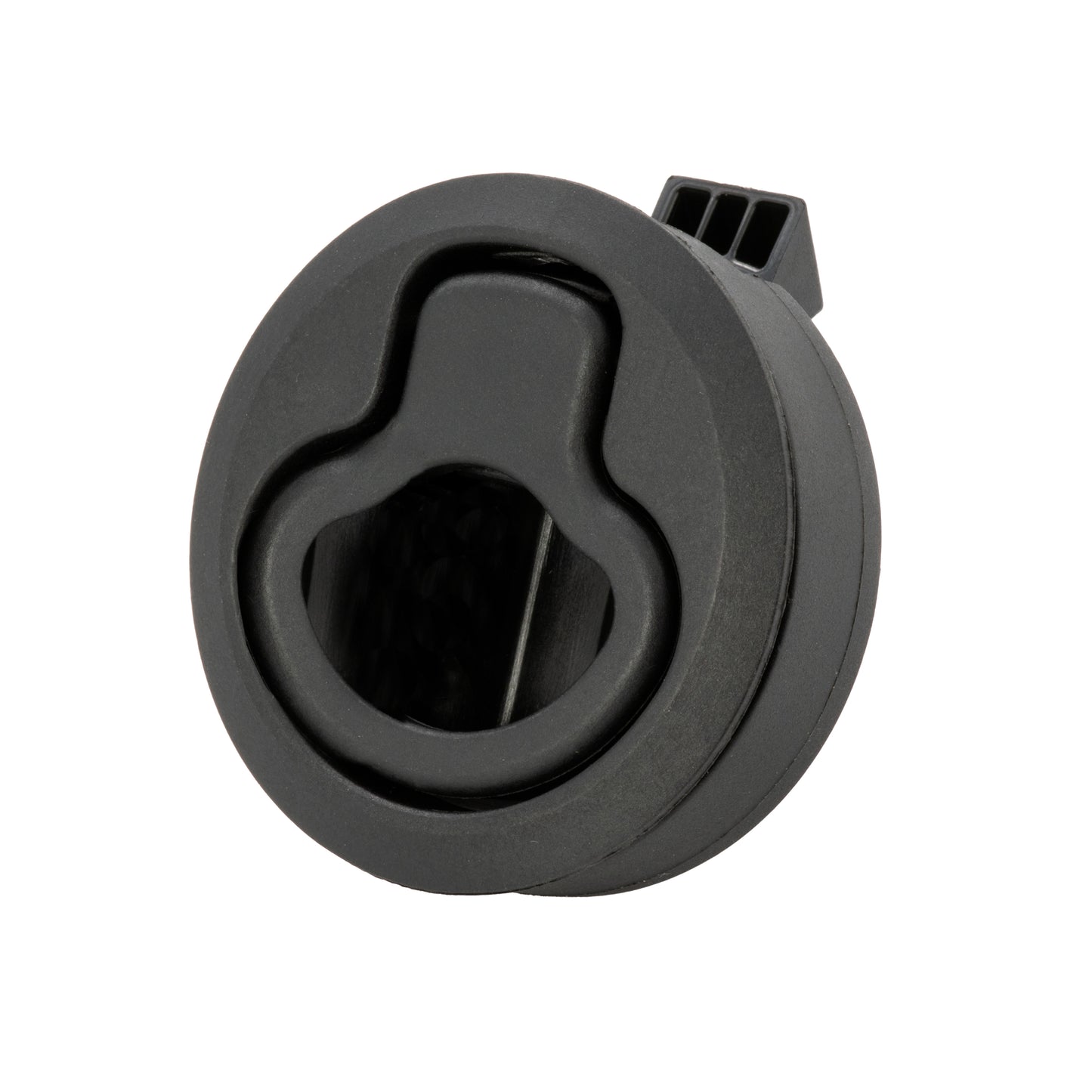 Non-Locking Black Nylon D-Style Slam Latch