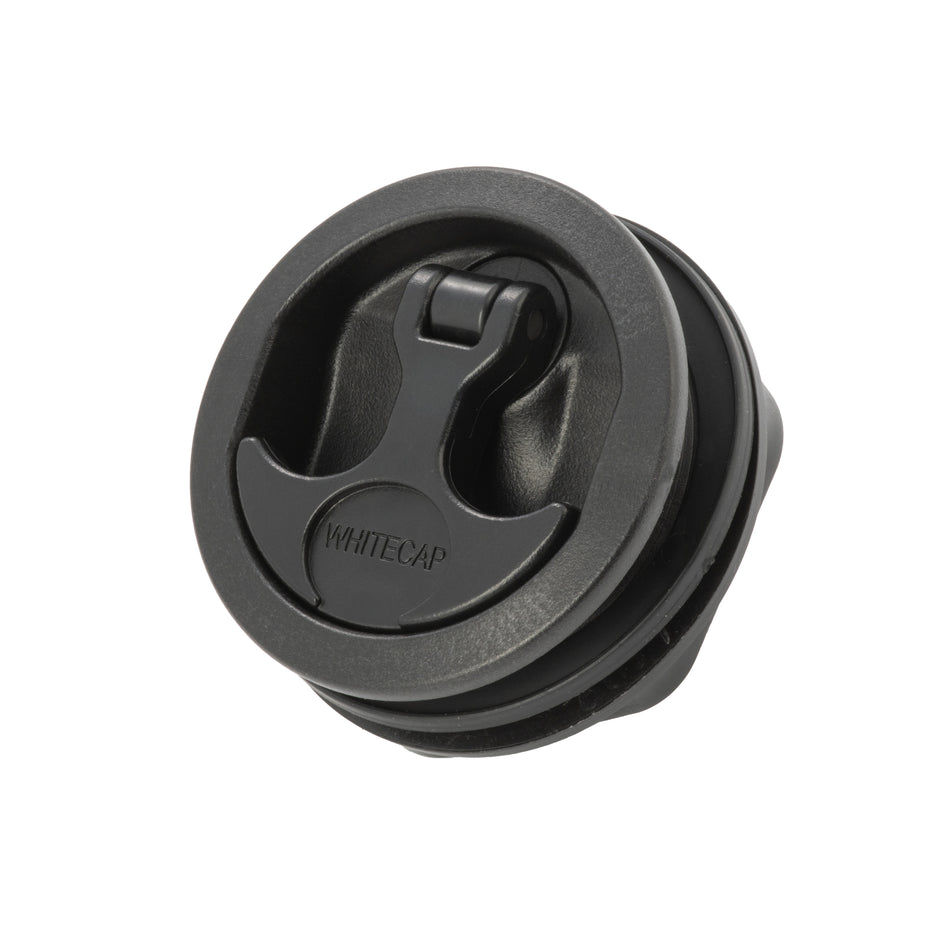 3" Black Nylon Non-Locking No Shaft T-Style Non-Compression Handle