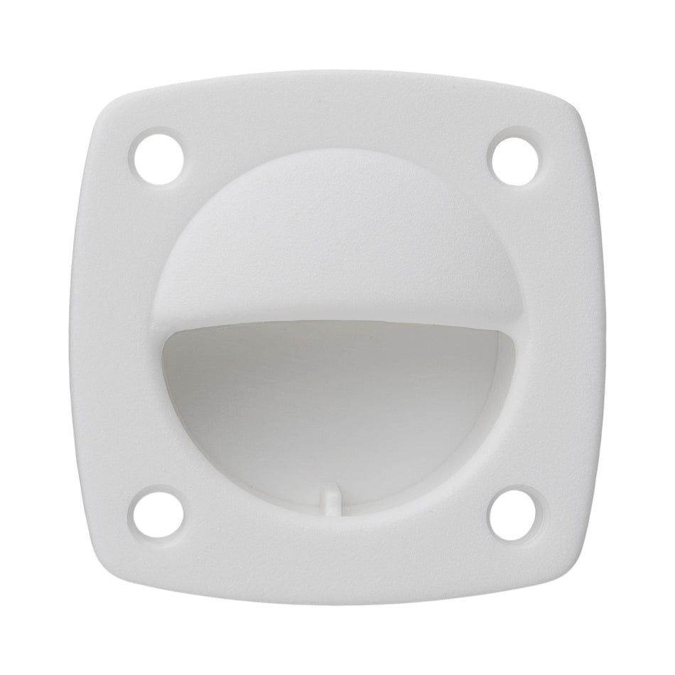 Small White Nylon Flush Pull