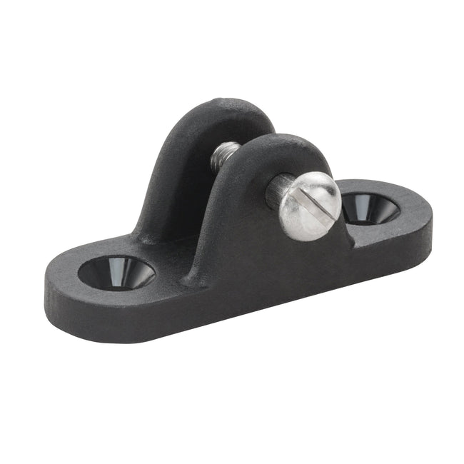 13/16" x 2-3/8" 90° Black Nylon Deck Hinge