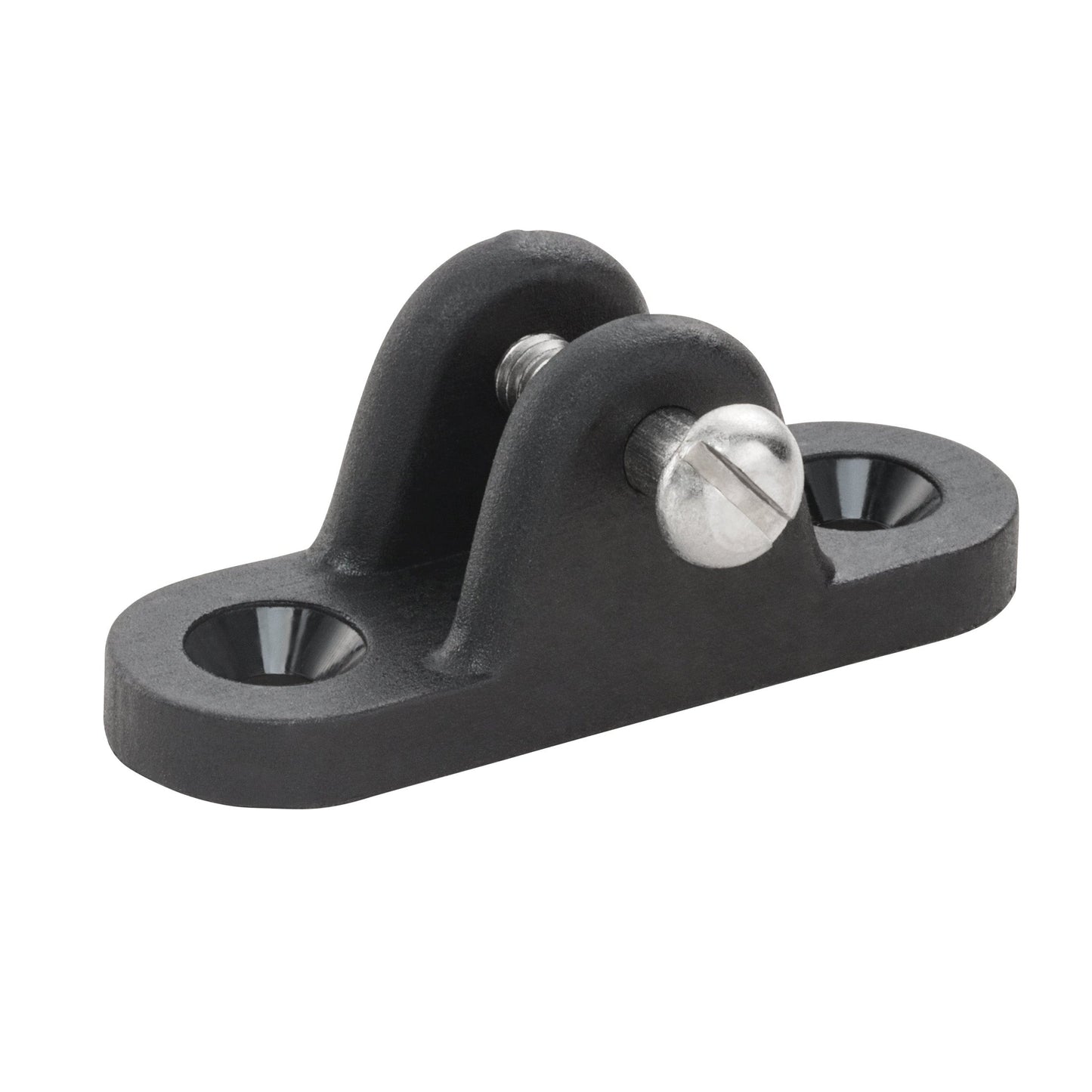 7/8" x 2-7/16" 90° Black Nylon Deck Hinge