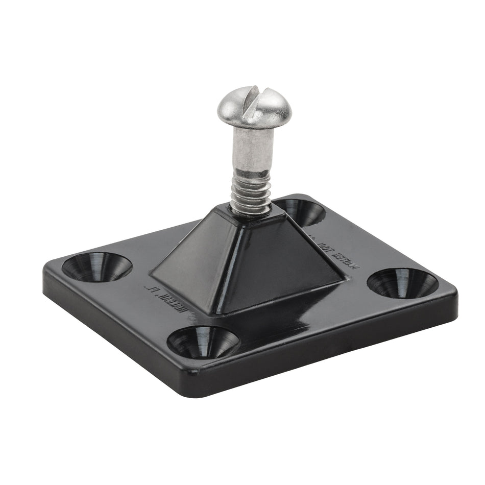 1/4" Bolt Size Black Nylon Side Mount