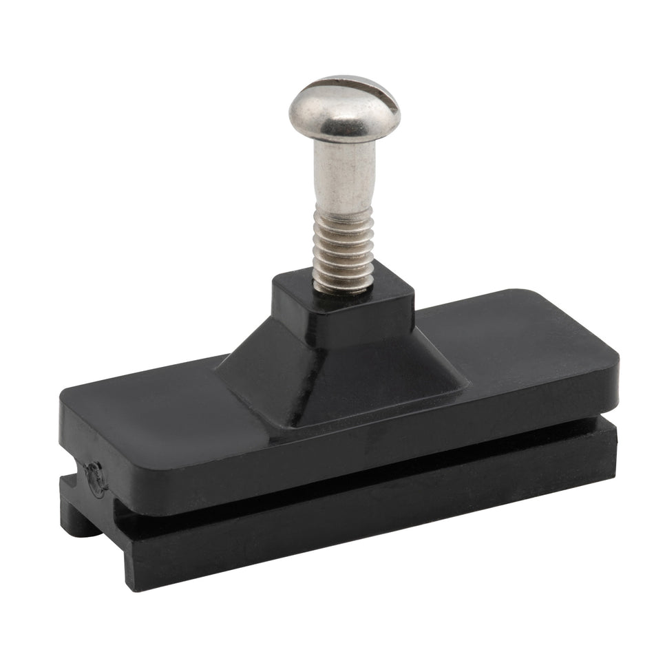 3/16" x 5" Black Nylon Side Mount/ Slide Deck Hinge Black Nylon Sliding Deck Hinge with 0.850 Track