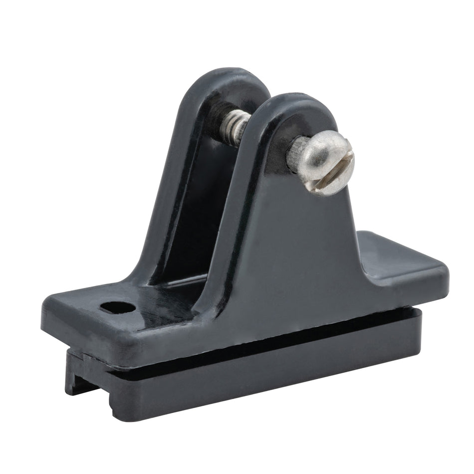 3/16" x 5" Black Nylon Deck Hinge/ Slide Black Nylon Sliding Deck Hinge