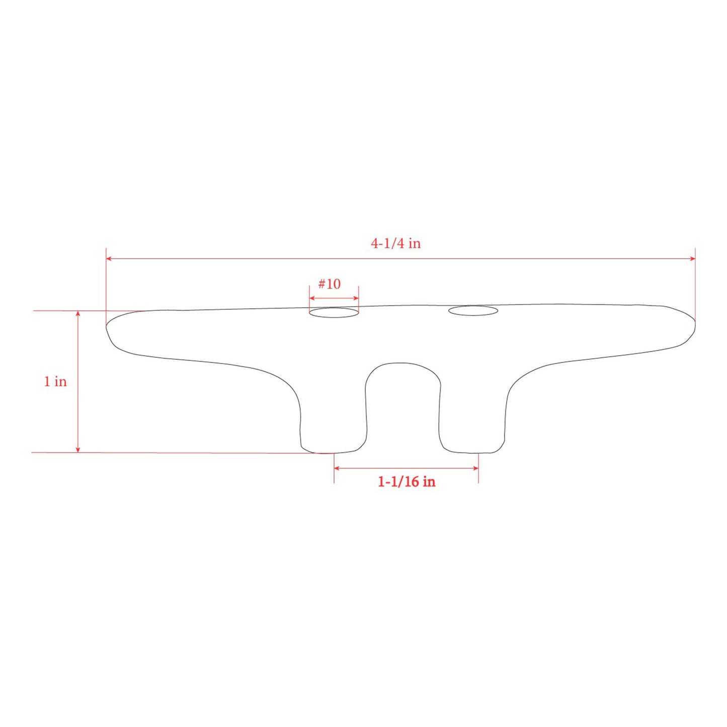Nylon Dock Cleat