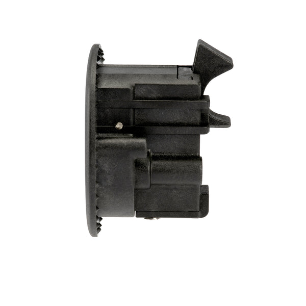 3" Waterproof Black Nylon Chrome Zinc Slam Latch - Non-Locking