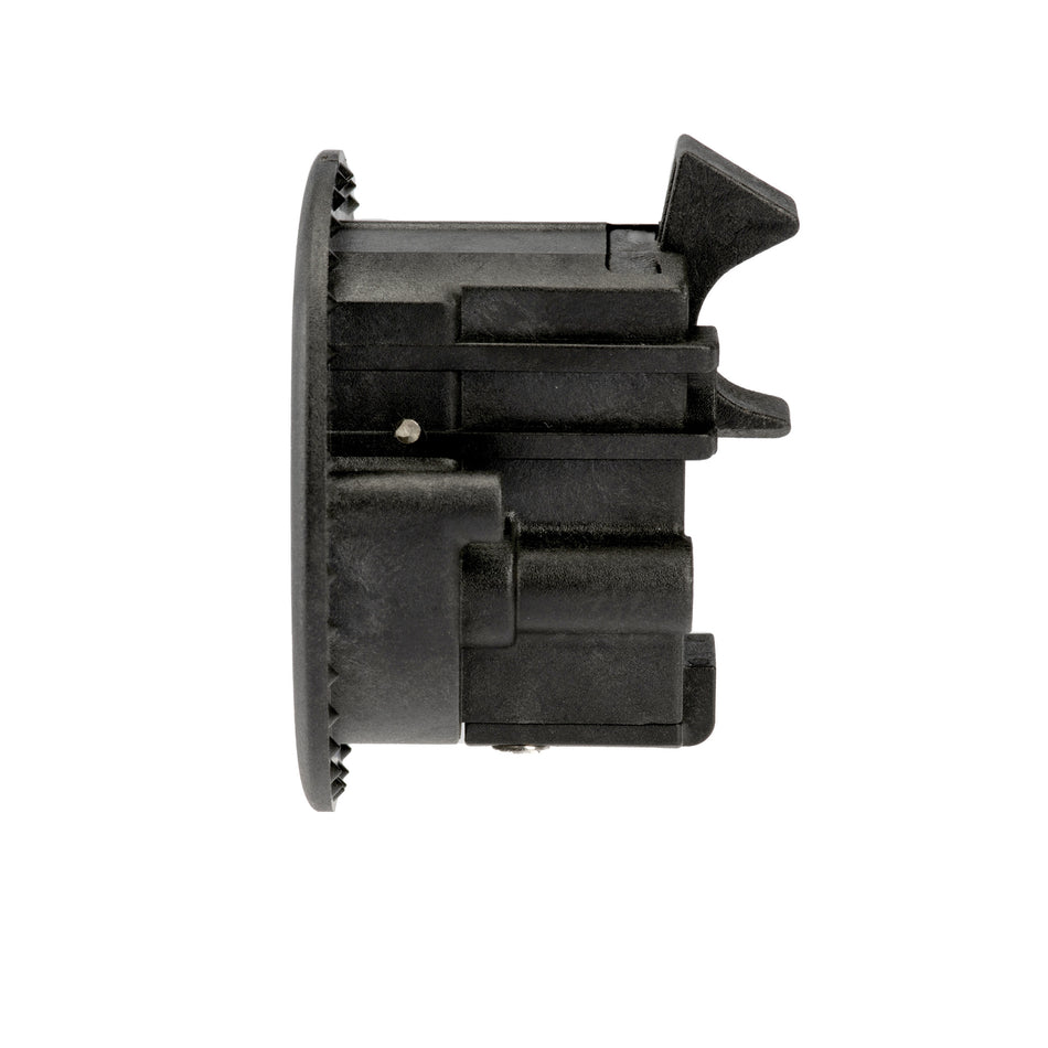 3" Waterproof Black Nylon Chrome Zinc Slam Latch - Non-Locking