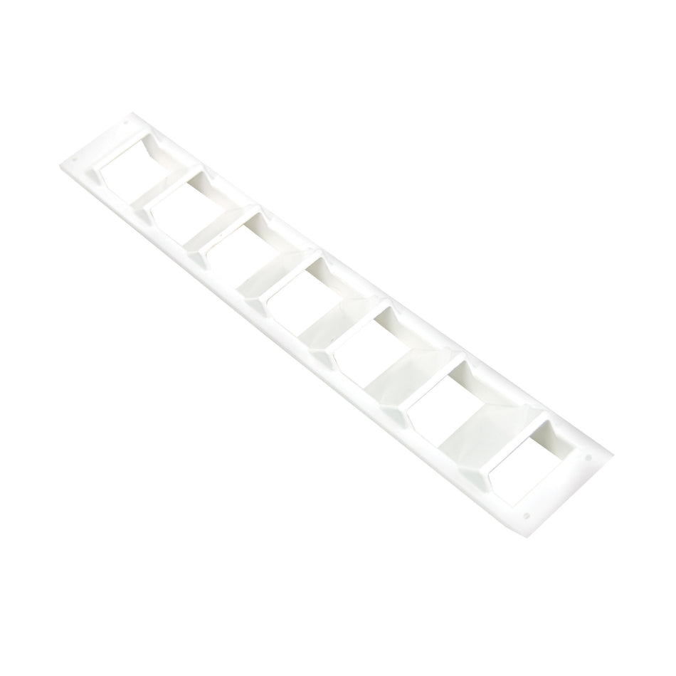 White Louvered Ventilator