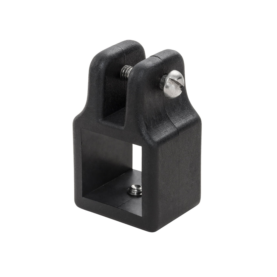 1" Square Tube Black Nylon Jaw Slide