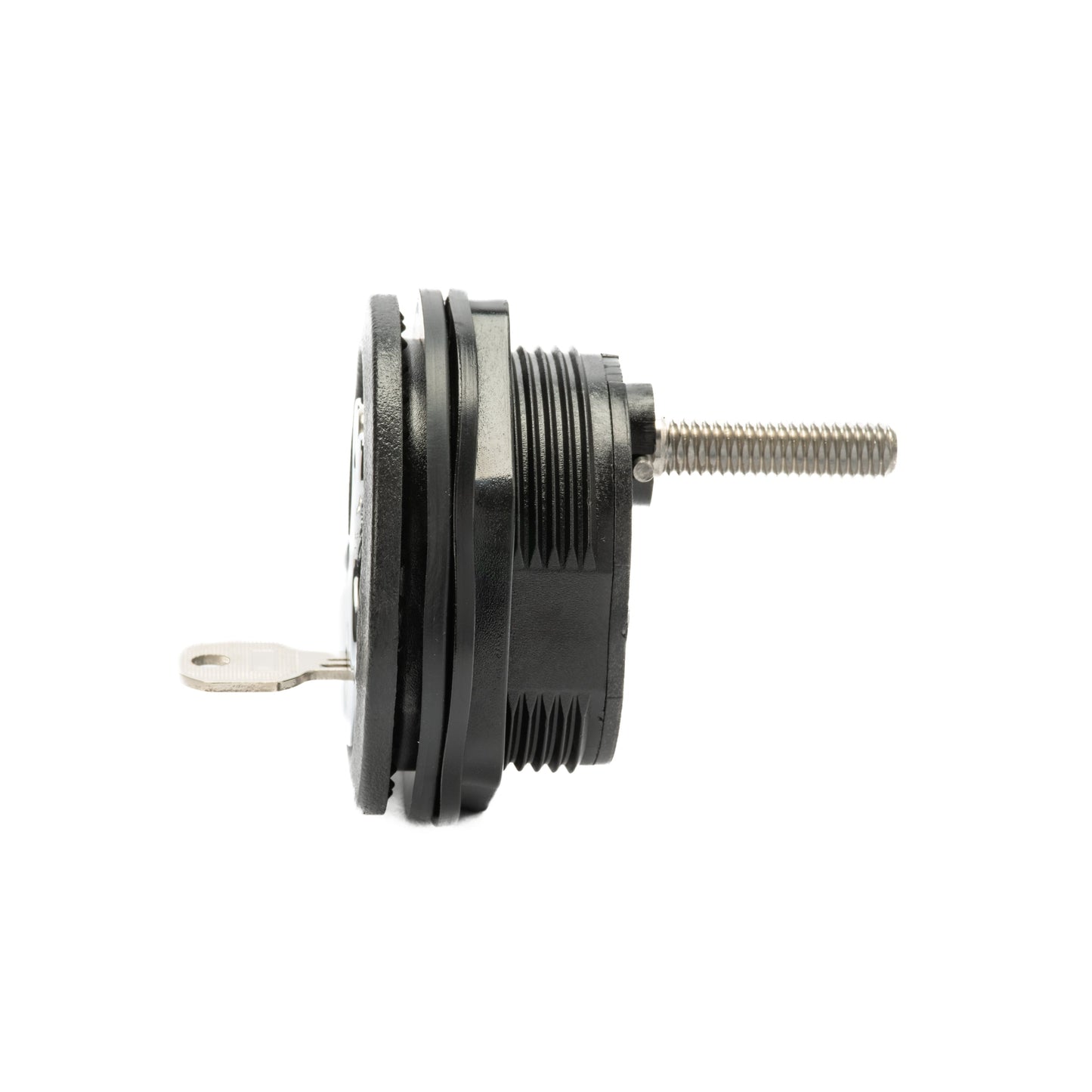 Black Nylon & 316 Stainless Steel T-Style Compression Handle - Locking
