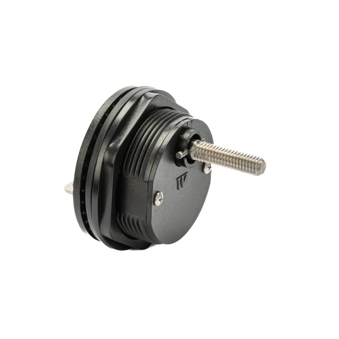 Black Nylon & 316 Stainless Steel T-Style Compression Handle - Locking