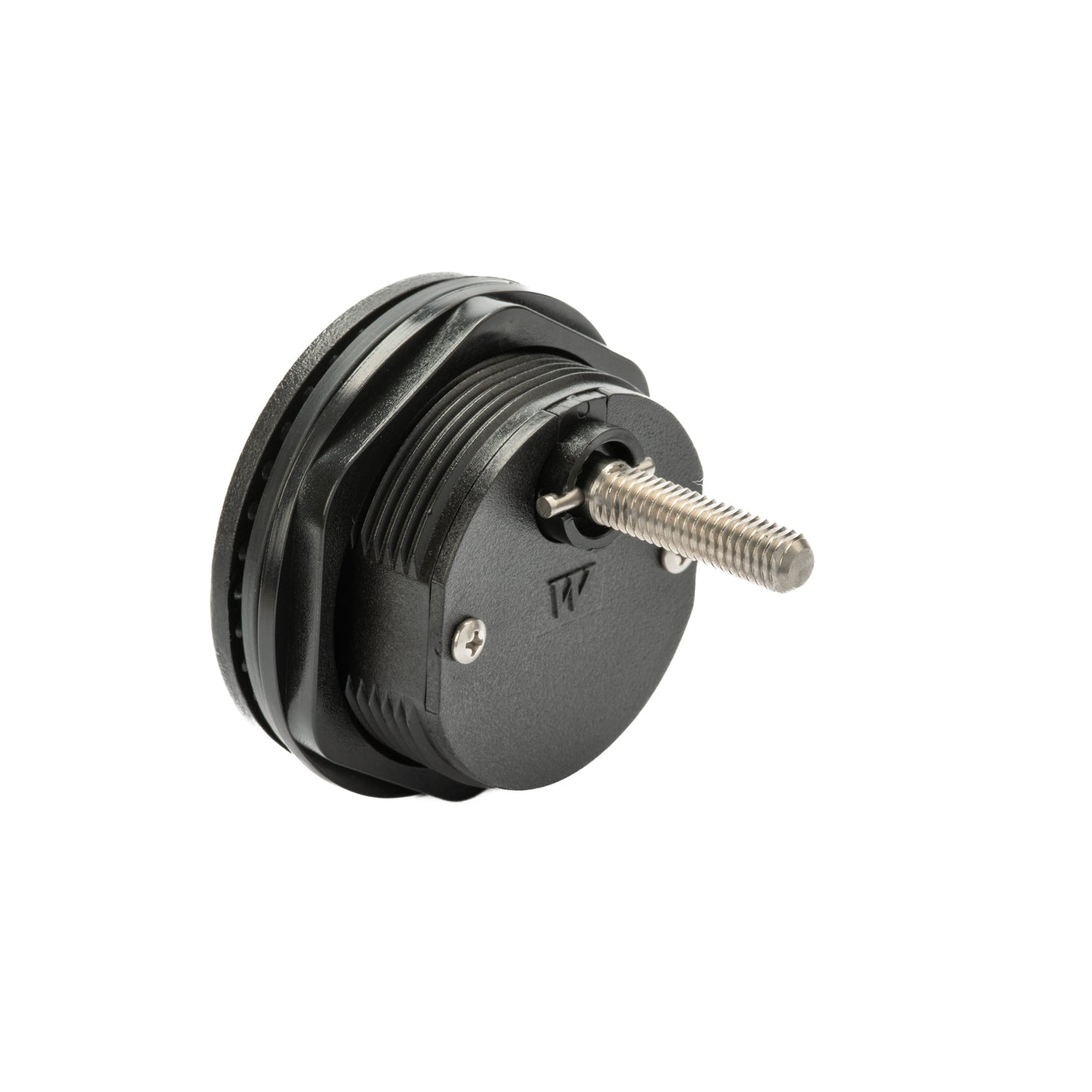 Black Nylon & 316 Stainless Steel T-Style Compression Handle - Locking