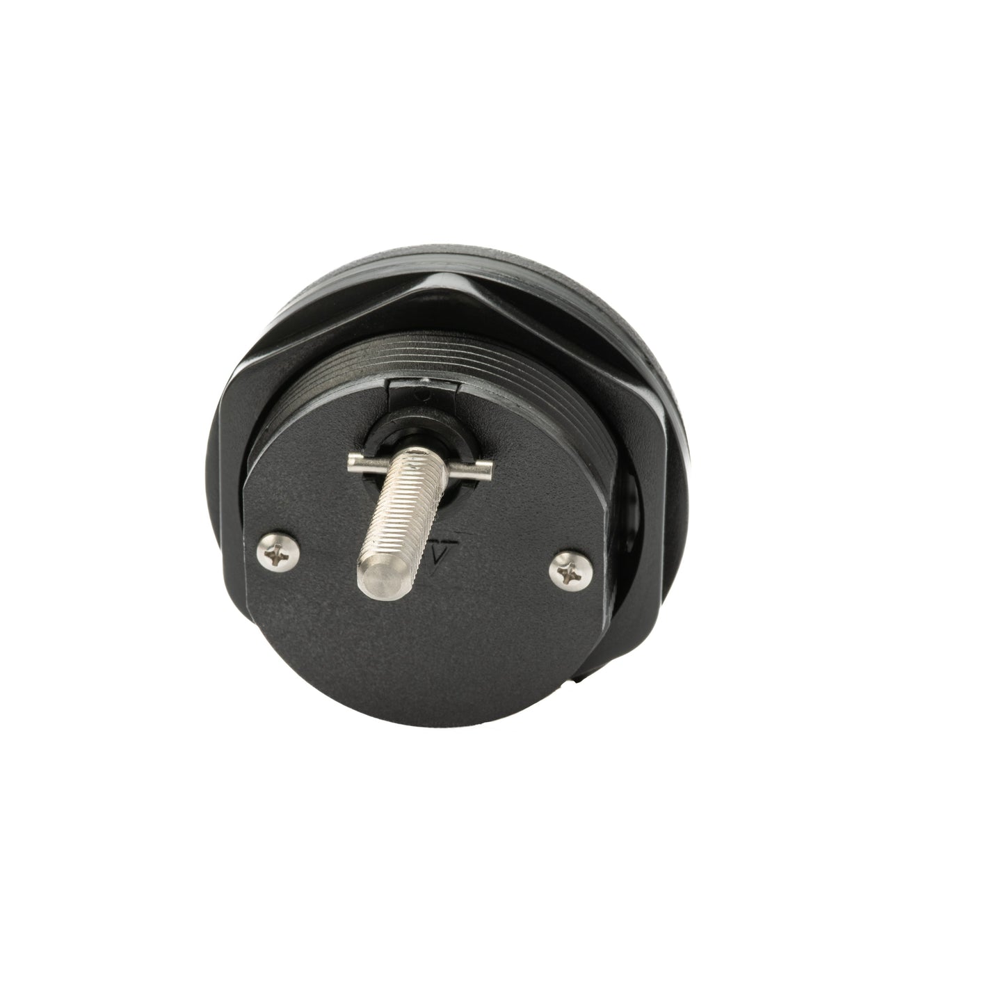 Black Nylon & 316 Stainless Steel T-Style Compression Handle - Locking