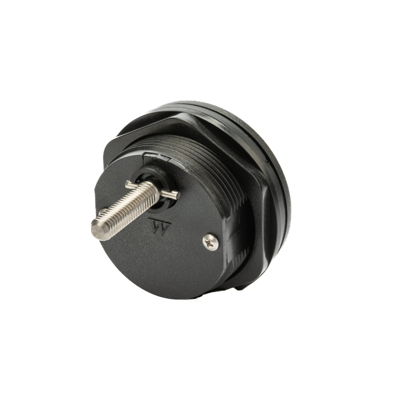 Black Nylon & 316 Stainless Steel T-Style Compression Handle - Locking