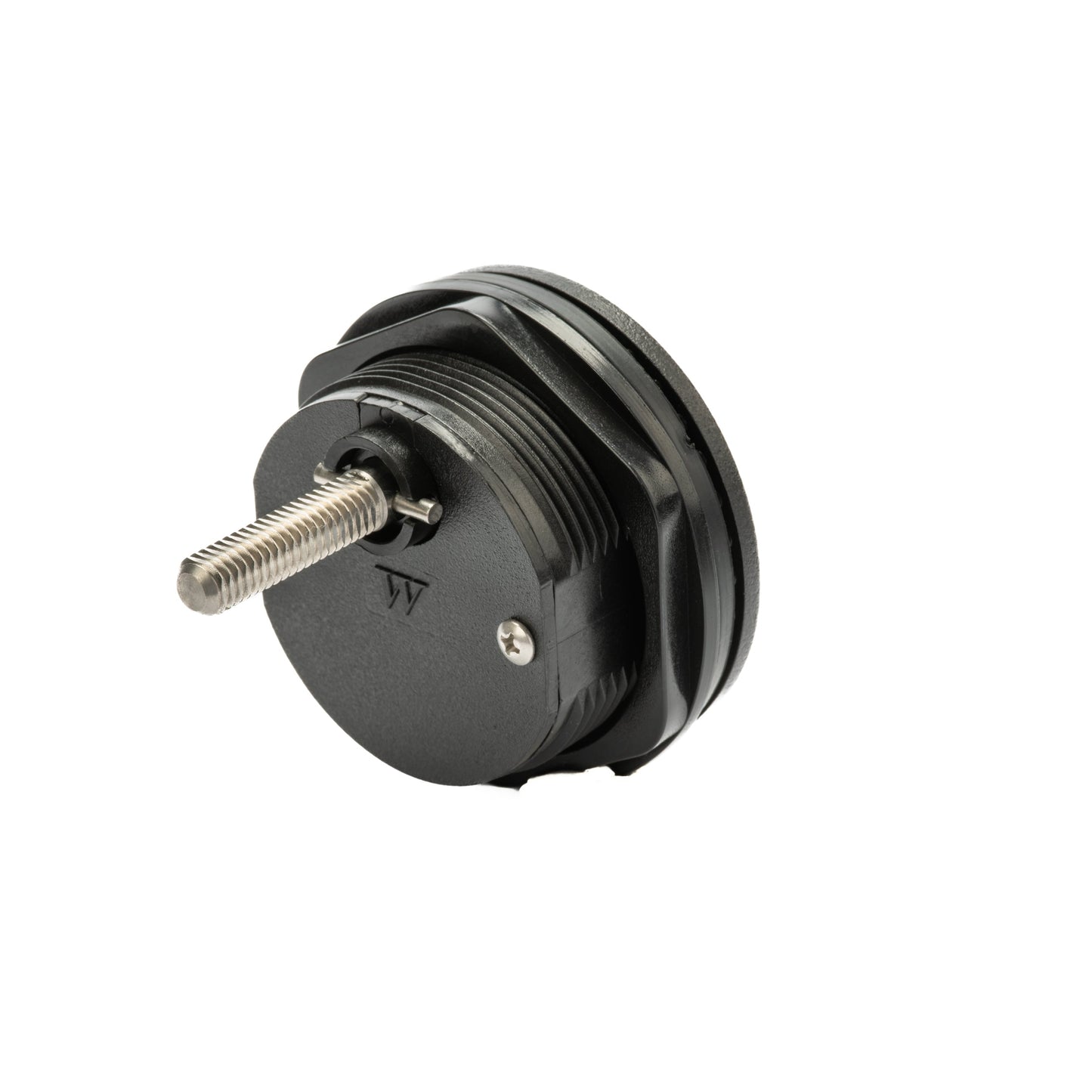 Black Nylon & 316 Stainless Steel T-Style Compression Handle - Locking