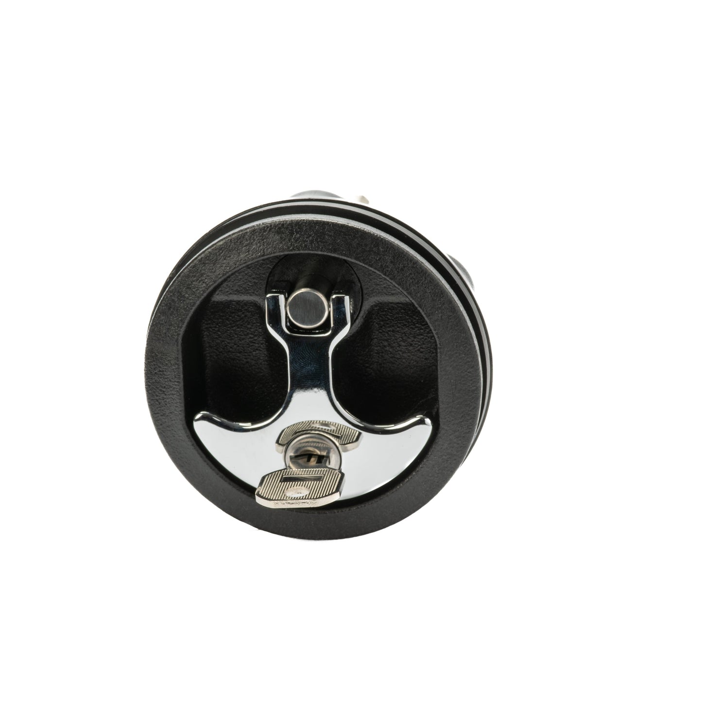 Black Nylon & 316 Stainless Steel T-Style Compression Handle - Locking