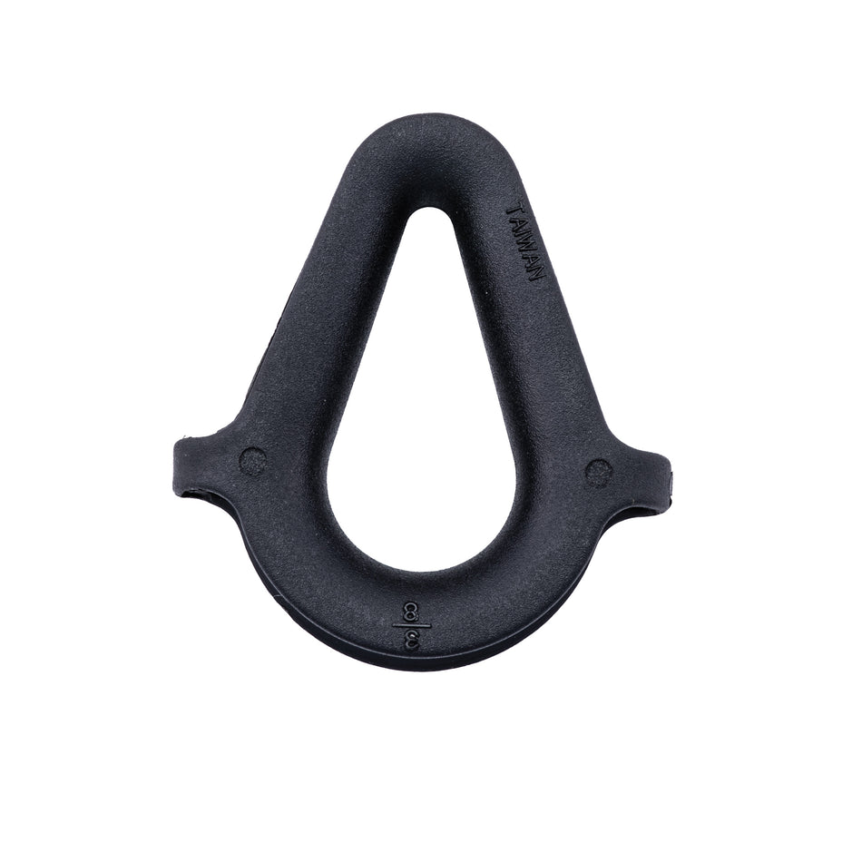 3/8" Black Nylon Rope Thimble