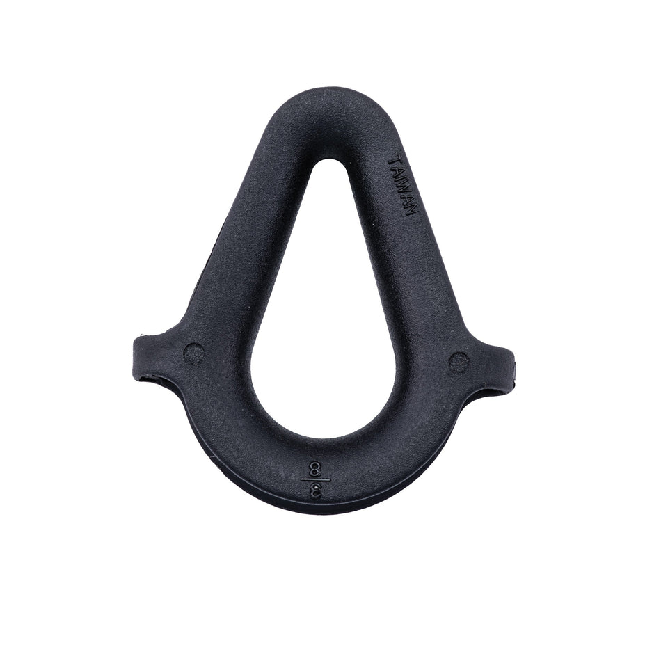 1/2" Black Nylon Rope Thimble