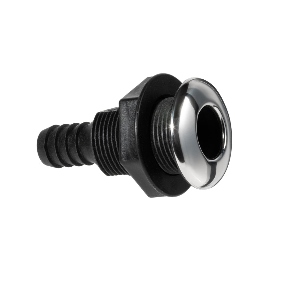 316 Stainless Steel & Nylon 3/4" Thru Hull
