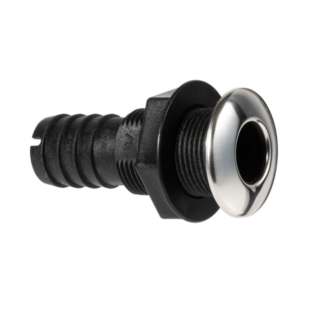 316 Stainless Steel & Nylon 1-1/8" Thru Hull