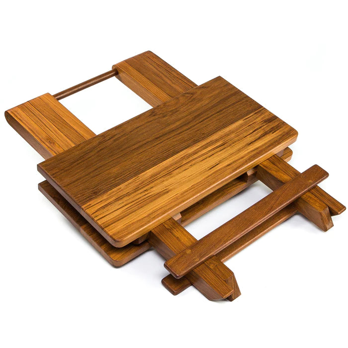 Premium Grade Teak Solid Top Fold Away Table