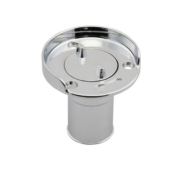 Chrome Plated Zinc Hose Deck Fill with Splash Guard (Gas)