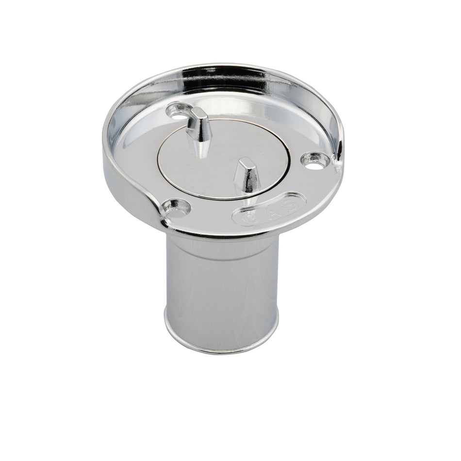 Chrome Plated Zinc Hose Deck Fill with Splash Guard (Gas)