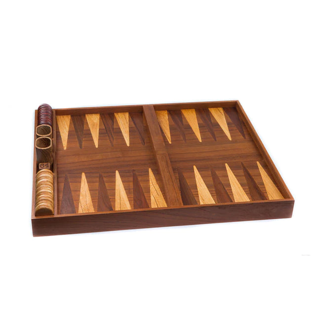 2 in 1 Backgammon/Checkerboard