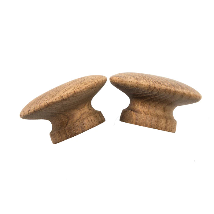 2" Premium Grade Teak Round Drawer Knob