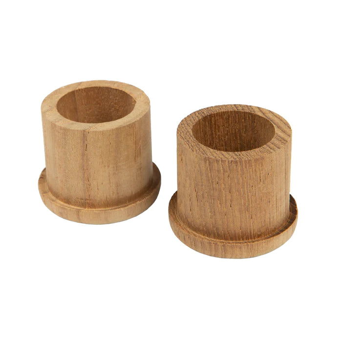1" Barrel Premium Grade Teak Finger Pull