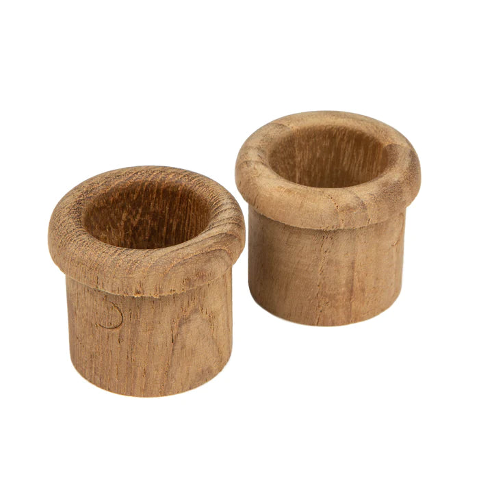 1" Barrel Premium Grade Teak Finger Pull