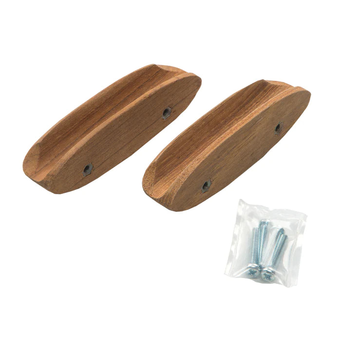 4" Premium Grade Teak Oval Drawer Pull