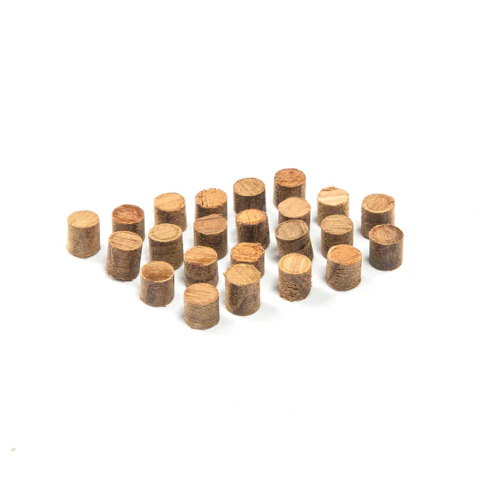 1/4" 15 Pack Premium Grade Teak Plug