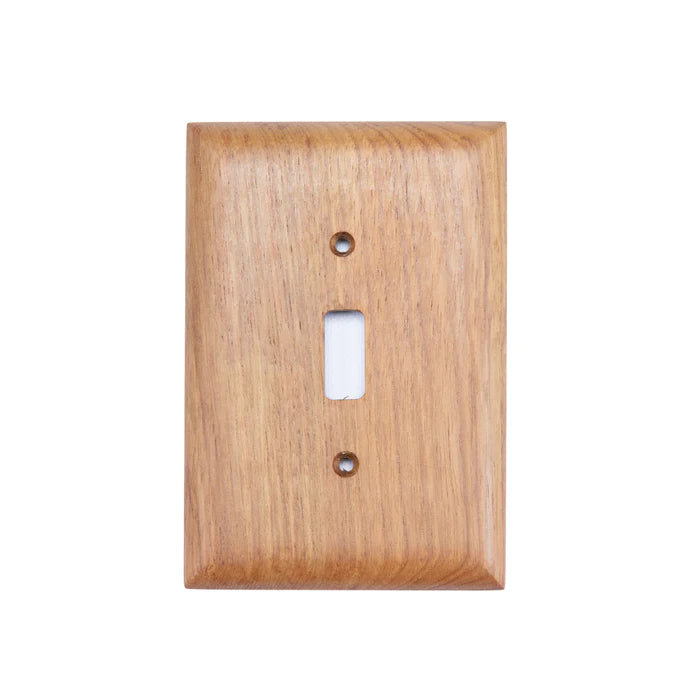3-5/8" x 5-1/16" Premium Grade Teak Switch Cover, Switch Plate