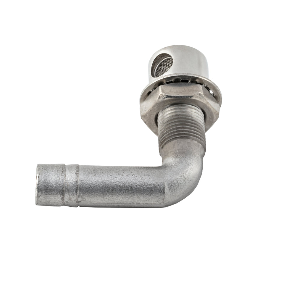 90° Chrome Plated Brass Fuel Vent