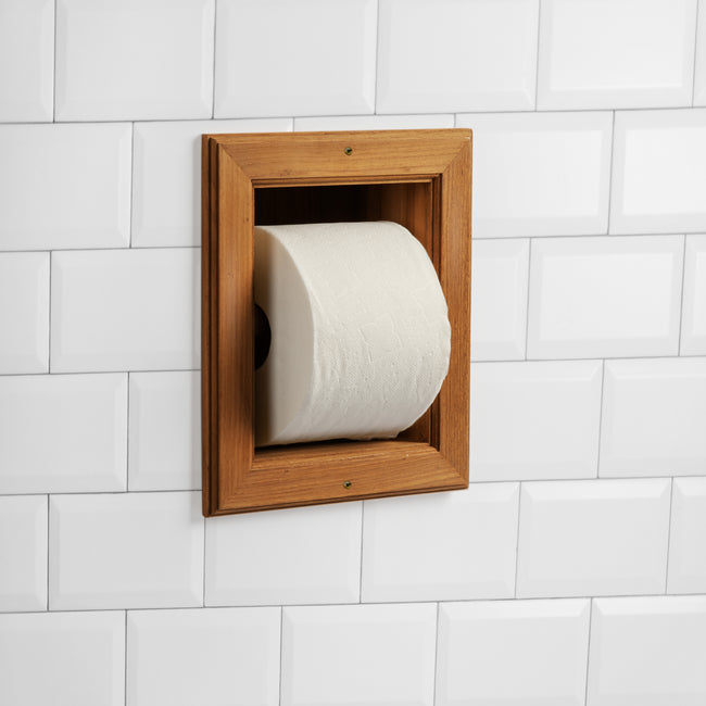 Recessed Toilet Paper Holder