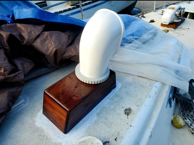 Premium Grade Teak Dorade Box Waterproof Venting System